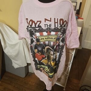 Los Angeles Graphic Tee in Soft Pink